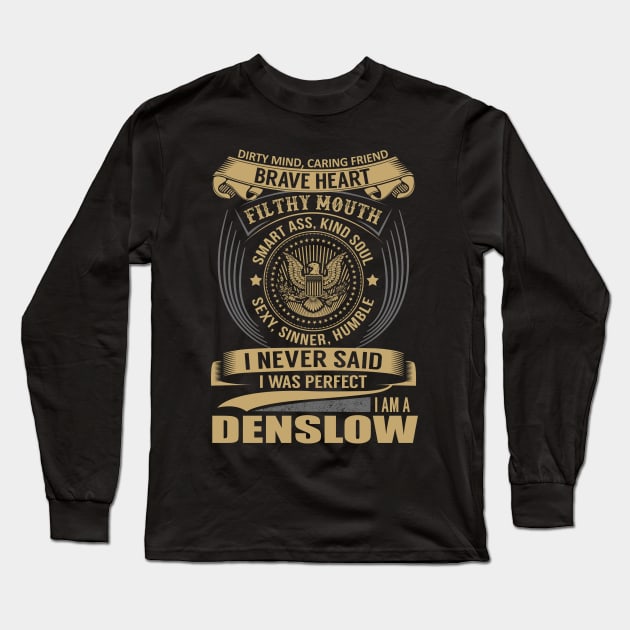 DENSLOW Long Sleeve T-Shirt by Nicolbar